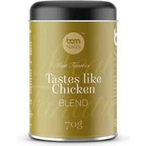 BAM Tastes Like Chicken, Mélange d'épices pour viande blanche de volaille, Mélange d'assaisonnements, 70 g - Publicité