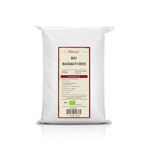 Kamelur 25kg riz basmati BIO décortiqué riz basmati aromatique BIO sans additifs riz parfumé bio en vrac - Publicité