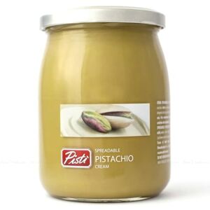 Pisti Tartinade à la crème de pistache sicilienne pour la cuisson du pain Pot de 600 g - Publicité