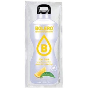 Bolero Boisson Instantanée sans Sucre Ice Tea Lemon 12 x 8 g - Publicité