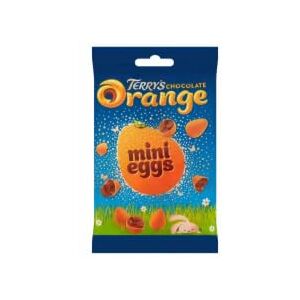 DhaTerrys Mini œufs au chocolat et à l'orange 12 x 80 g - Publicité