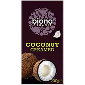 Biona Creamed Coconut Organic   12 x 200G - Publicité