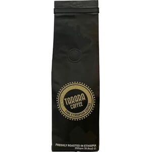 Tarara Coffee Café Grain Premium 100% Arabica Pur Ethiopie Torréfaction Artisanale Medium-Dark Riche & Aromatique 250g - Publicité