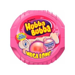 DhaHubba Bubba Lot de 12 rouleaux de ruban adhésif pour chewing-gum Motif fruits 56 g - Publicité