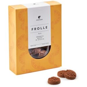 ANTICO CAFFE' NOVECENTO Pintaudi   Sablés Orange Navel   Biscuits Orange et Cacao   Biscuits Sablés en Sachet au Cacao & Orange de Sicile 160 Gr   Pâte sablée aux fruits - Publicité