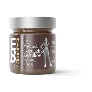 BAM Crème à tartiner aux protéines de cacao et de noisettes, sans huile de palme, 18% de crème protéinée sans gluten, 200 g - Publicité