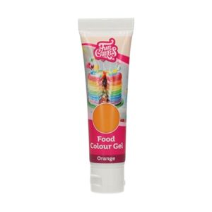 FunCakes Food Colour Gel Orange: Highly Concentrated Food Colouring for Batter, Cream, Fondant, Marzipan, Dough. Single Drips to Create Vibrant Colours. Halal. 30 g. Publicité