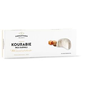 Chrisanthidis Delights Sablés Grecs Kourabie au Caramel, Paquet de 2 x 200g (Total: 400g) - Publicité