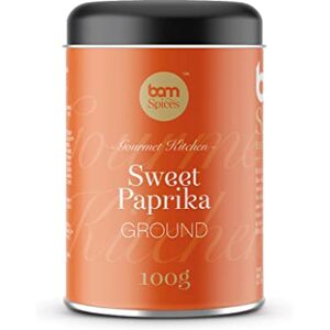 BAM Paprika doux en poudre Épices séchées Assaisonnement, 100 g - Publicité