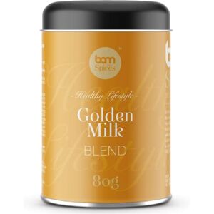 BAM Golden Milk, mélange d'épices en poudre pour lait doré, donne 25 à 30 tasses, 80 g - Publicité