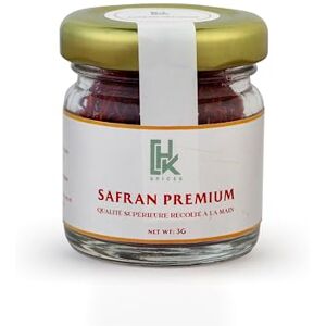 CHK SPICES SAFRAN de qualité supérieure récolté à la main, safran pistil (1 gramme) - Publicité