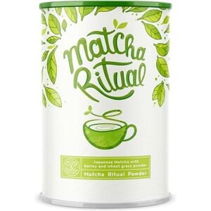 Alpha Matcha Ritual Latte au thé vert Matcha enrichi en lait de coco, agropyre et herbe d’orge Matcha de qualité supérieure pour la cérémonie du thé japonaise 210 g de poudre - Publicité