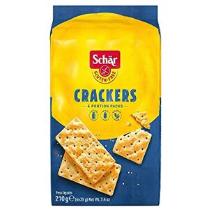 Schär Schar Crackers Nature sans gluten 210 g - Publicité