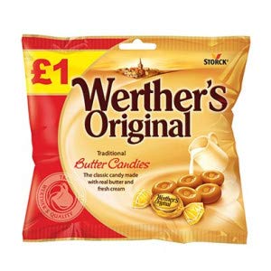 Werther's Original Lot de 12 bonbons au beurre traditionnels - Publicité