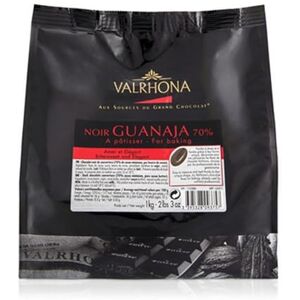 Wine And More Valrhona Fève de chocolat noir 70% Guanaja 3 kg - Publicité