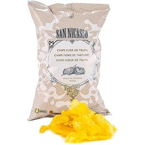 San Nicasio Truffle Flower Chips Boîte de 14 sachets de 150gr - Publicité