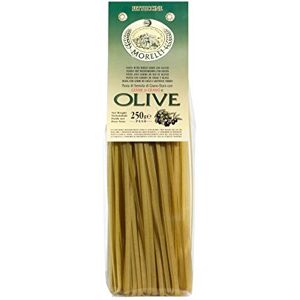 MORELLI Pasta Factory Fettuccine with Green Olives gr.250 x 16 - Publicité