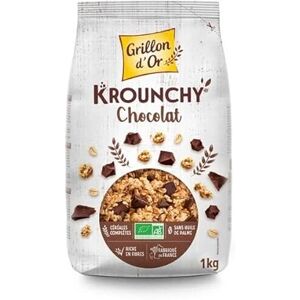 KROUNCHY CHOCOLAT 1KG, GRILLON D'OR, UNITÉ - Publicité