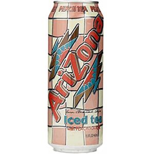 Arizona Thé Glacé Pêche 33cl (lot de 3 packs de 24 soit 72 canett - Publicité