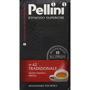 Pellini Caffè Café N°42 Tradizionale Moulu 4 Paquets 250 g Lot de 4 - Publicité