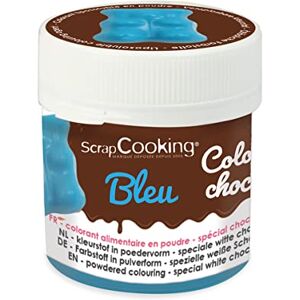 SCRAP COOKING ScrapCooking Color'Choco Arôme Artificiel Bleu 5 g Colorant Chocolat Liposoluble 4090 - Publicité