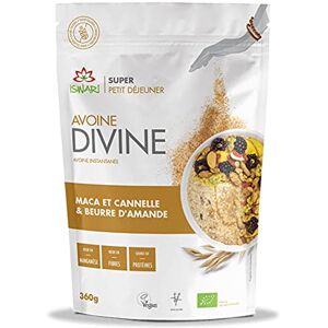 Iswari Avoine Divine Amande, Maca & Cannelle 360g - Publicité