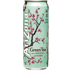 Arizona Thé Vert et Miel 33cl (lot de 3 packs de 24 soit 72 canettes - Publicité