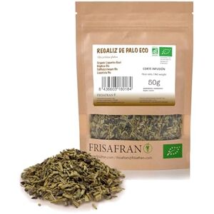 FRISAFRAN Infusion De Racine De Réglisse Coupée   Écologique   Directement Du Producteur   Cultivé En Navarre   Thé De Réglisse   Reglisse   Réglisse   Infusion Reglisse   50g - Publicité