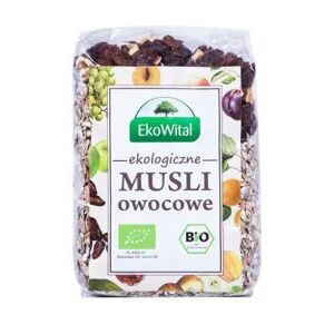 EkoWital Muesli aux fruits 25% BIO 300 g - Publicité