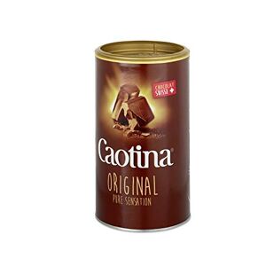 Caotina Chocolat à boire original , poudre de cacao avec le meilleur chocolat suisse, chocolat chaud durable et certifié, 6x500g - Publicité