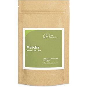 Terra Elements Matcha bio 60 g I 100% pure I vegan I qualité crue - Publicité