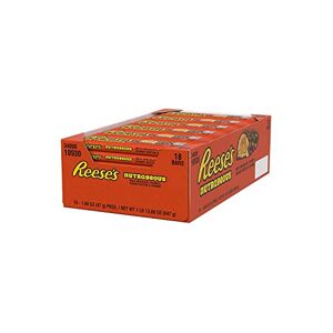 Reese's Nutrageous Lot de 18 barres à bonbons au chocolat et au beurre de cacahuète - Publicité
