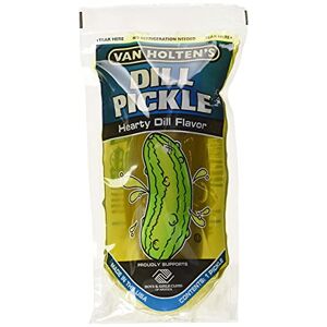 Van Holten's Pickles Van Holten's Pickle-in-A-Pouch Jumbo Dill Pickles – Lot de 120 - Publicité