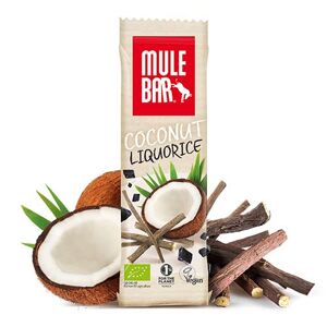 Mulebar Barre énergétique Bio Vegan 40g / Réglisse Coco - Publicité