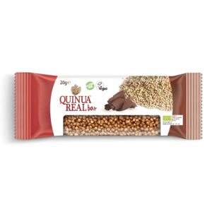 Barre de Quinoa Real et de cacao biologique sans gluten 1 barre de 20g - Publicité
