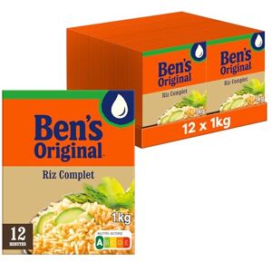 BEN'S ORIGINAL Riz Complet Vrac 12 minutes (12x1kg) - Publicité