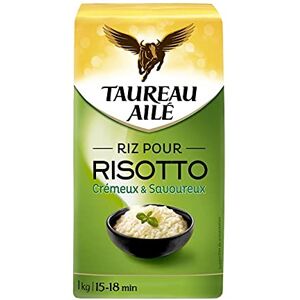 Le riz Special Risotto TAUREAU AILÉ Le secret Italien pour des plats délicieux 1kg Le Lot De 3 - Publicité