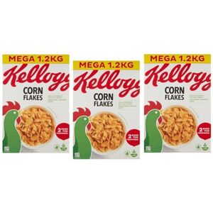 Kellogg's Lot de 3 céréales de petit-déjeuner classiques croustillantes 1,2 kg - Publicité