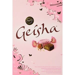 Fazer Geisha Chocolat Au Lait avec Soft Noisette Remplissage 150g by Karl - Publicité