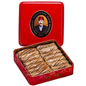 HAFIZ MUSTAFA 1864 ISTANBUL Baklava Pastry Box Baked Baklava Dessert Snacks Made from Fresh Phyllo Dough Sheets, Pistachio, Hazelnut, Walnut Turkish Sweets Tray Gift Ideas for Birthday, Christmas - Publicité