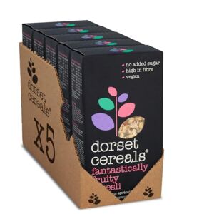 Dorset Cereals Muesli Fantastiquement fruité   céréales de petit-déjeuner saines   végétaliennes   haute fibres   5 paquets de 600 g - Publicité