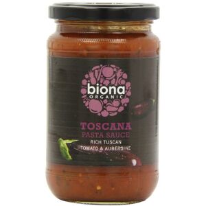 Biona Organic Pasta Sauce Toscana 300g (Case of 6) - Publicité