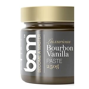 BAM Luxurious Bourbon Vanilla Paste, 250 g, Pâtisserie Maison et Pro, Extrait de Vanille de Madagascar pour Desserts - Publicité