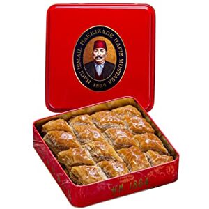 HAFIZ MUSTAFA 1864 ISTANBUL Baklava Pastry Box Baked Baklava Dessert Snacks Made from Fresh Phyllo Dough Sheets, Pistachio, Hazelnut, Walnut Turkish Sweets Tray Gift Ideas for Birthday, Christmas - Publicité