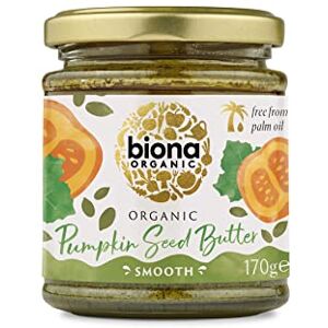 Biona Organic Pumpkin Seed Butter 170g (Case of 6) - Publicité