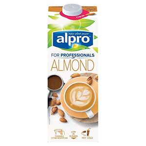 Alpro for professionals Almond 1L – Drink d'amande enrichie en calcium (lot de 6) - Publicité