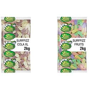 Lutti Surffizz Cola XL Bonbons en Vrac 2 kg & Surffizz fruits 2kg - Publicité