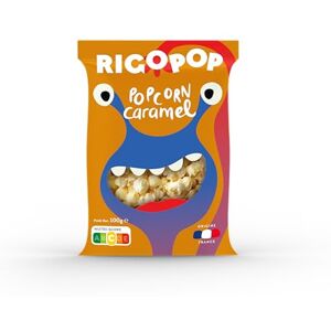 Maître Prunille RIGOPOP Pop Corn Sucré Mushroom Saveur Caramel Maïs Éclaté Prêt À Déguster Fabrication Française Sachet 100 g - Publicité