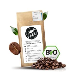360° rundum ehrlich ,Super Premium, Optimisé pour Bulletproof Coffee (Café au beurre/Café pare-balles), grain de café 100% Arabica des montagne du Honduras, cultivés biologiquement - Publicité