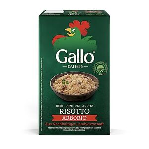 Riso Gallo Riz Arborio Haut de Gamme pour Risotto 1 kg Lot de 2 - Publicité